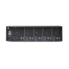 Switch KVM DisplayPort Dual-Monitor de 4 portas StarTech.com, 4K 60Hz, 2x portas hub USB 5Gbps, 2x portas USB 2.0 HID, comutação por hotkey e botão, compatível TAA – áudio 3,5 mm, HDCP