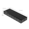 StarTech.com M2E1BMU31C caixa externa USB-C 10 Gbps para SSD M.2 NVMe, PCIe, USB 3.1 Gen 2, 1 GB/s, compatível com Thunderbolt 3, alumínio, preto