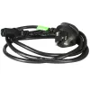 Cabo de alimentação UK StarTech.com 1,8 m, 18AWG, BS 1363 para C13, 10 A 250 V, cabo de alimentação de substituição preto, cabo de alimentação para PC, cabo de alimentação para TV/monitor