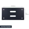 Armário de rede de montagem na parede StarTech.com 6U - 14 polegadas de profundidade (Low Profile) - Suporte de patch panel 19 polegadas para servidores e equipamentos de TI de perfil baixo, switches de rede - Capacidade de carga 20 kg, preto