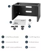 Armário de rede de montagem na parede StarTech.com 6U - 14 polegadas de profundidade (Low Profile) - Suporte de patch panel 19 polegadas para servidores e equipamentos de TI de perfil baixo, switches de rede - Capacidade de carga 20 kg, preto