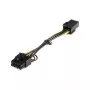 StarTech.com PCIEX68ADAP cabo adaptador de alimentação PCI Express de 6 pinos para 8 pinos, 6 pinos (F) para 8 pinos (M), 15,5 cm, preto