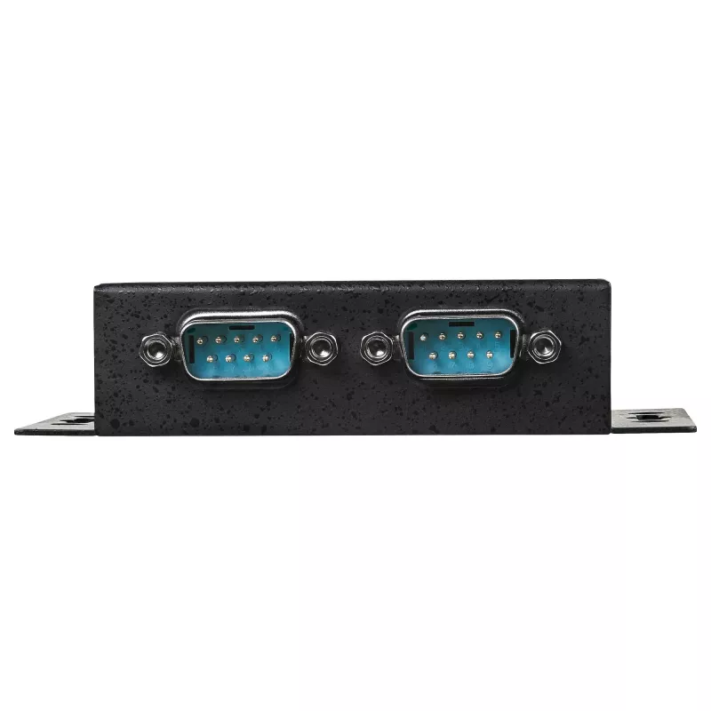 Hub adaptador USB para série industrial de 2 portas StarTech.com de montagem na parede com clipes para calha DIN