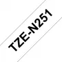 Fita de rotulagem Brother TZE-N251 TZ