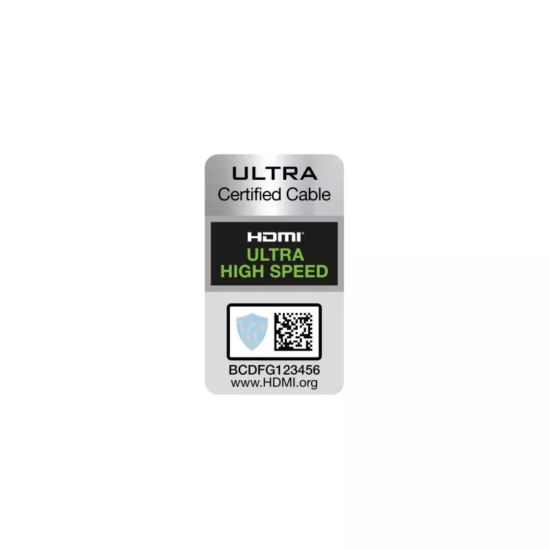 Cabo HDMI certificado InLine, Ultra High Speed HDMI, 8K4K, 0,5m