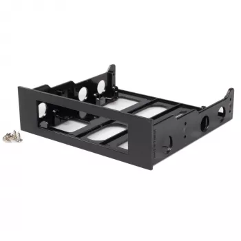 Adaptador de suporte de disco rígido de 3,5 polegadas para painel frontal de 5,25 polegadas~Suporte de montagem de painel frontal de 3,5 polegadas para 5,25 polegadas