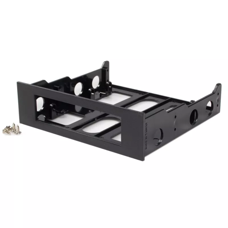 Adaptador de suporte de disco rígido de 3,5 polegadas para painel frontal de 5,25 polegadas~Suporte de montagem de painel frontal de 3,5 polegadas para 5,25 polegadas