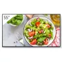 Sony FW-55BZ35L Bravia Professional ecrã para sinalização digital, 55 polegadas (139,7 cm), LCD, 4K UHD 3840x2160, HDR, 550 cd/m², Wi-Fi, Android, 24/7, preto