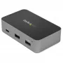 StarTech.com HB31C2A1CGS hub USB-C de 3 portas com Gigabit Ethernet, USB 3.1 Gen 2 10 Gbps, 2x USB-A + 1x USB-C, cabo host de 1 m, com transformador