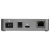 StarTech.com HB31C2A1CGS hub USB-C de 3 portas com Gigabit Ethernet, USB 3.1 Gen 2 10 Gbps, 2x USB-A + 1x USB-C, cabo host de 1 m, com transformador
