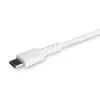 Cabo USB-C para Lightning branco resistente StarTech.com 1,8 m – Cabo de carregamento/sincronização USB Type-C para Lightning robusto em fibra aramida – iPad/iPhone 12 certificado Apple MFi