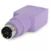 Adaptador de substituição USB para PS/2 StarTech.com – fêmea/macho, PS/2, USB A, violeta