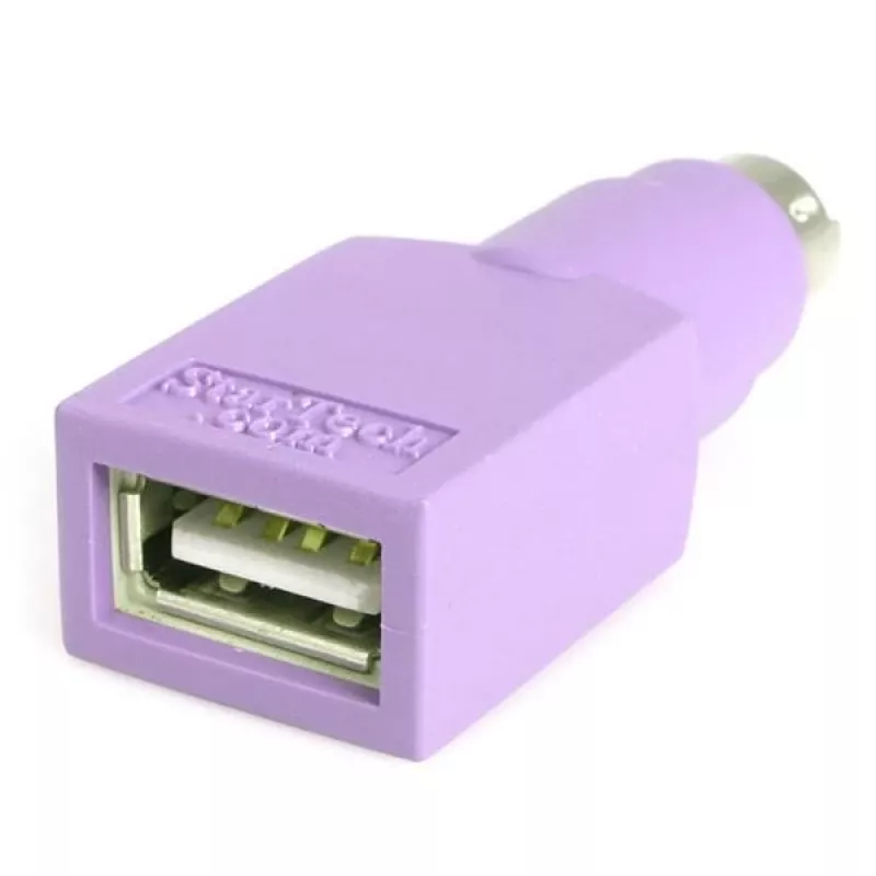Adaptador de substituição USB para PS/2 StarTech.com – fêmea/macho, PS/2, USB A, violeta