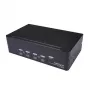 Comutador KVM DisplayPort duplo de 4 portas StarTech.com - 4K 60Hz