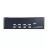 Comutador KVM DisplayPort duplo de 4 portas StarTech.com - 4K 60Hz