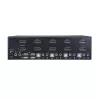 Comutador KVM DisplayPort duplo de 4 portas StarTech.com - 4K 60Hz