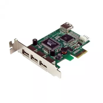 Placa USB de alta velocidade PCI Express de perfil baixo de 4 portas StarTech.com