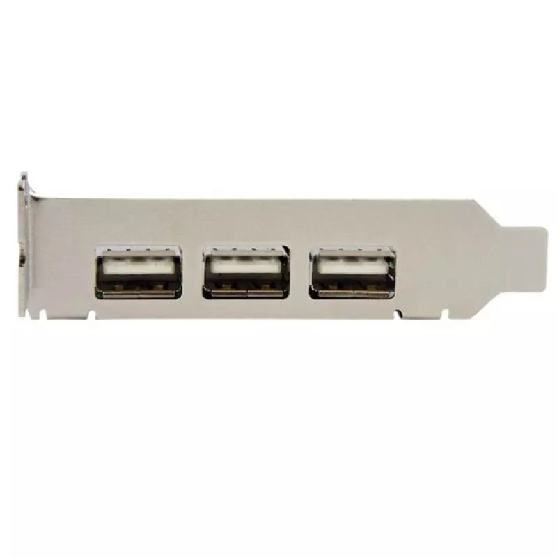 Placa USB de alta velocidade PCI Express de perfil baixo de 4 portas StarTech.com