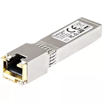 Módulo SFP+ compatível com Cisco SFP-10GB-TC StarTech.com – 10GBASE-T – SFP para RJ45 Cat6/Cat5e – 10GE Gigabit Ethernet SFP+ – RJ-45 30m – Cisco Firepower, ASR1000, ASR9000