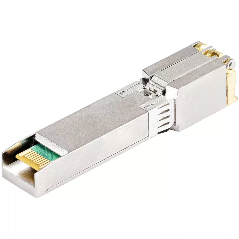 Módulo SFP+ compatível com Cisco SFP-10GB-TC StarTech.com – 10GBASE-T – SFP para RJ45 Cat6/Cat5e – 10GE Gigabit Ethernet SFP+ – RJ-45 30m – Cisco Firepower, ASR1000, ASR9000