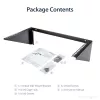 StarTech.com Rack de servidor de montagem vertical na parede – aço maciço – 6HE