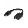 StarTech.com DP2HDMI adaptador/conversor de vídeo de DisplayPort para HDMI, passivo, até 1920x1200, DP macho – HDMI fêmea, 24 cm