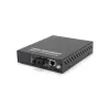 Conversor de media Gigabit gerido LevelOne RJ45 para SC, fibra multimodo