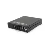Conversor de media Fast Ethernet gerido LevelOne RJ45 para SC, fibra monomodo, 20 km