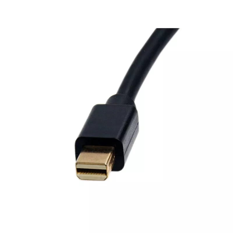 StarTech.com MDP2HDMI adaptador de Mini DisplayPort para HDMI, conversor de vídeo passivo, 1080p (até 1920x1200), compatível com Thunderbolt, mDP macho – HDMI fêmea, preto