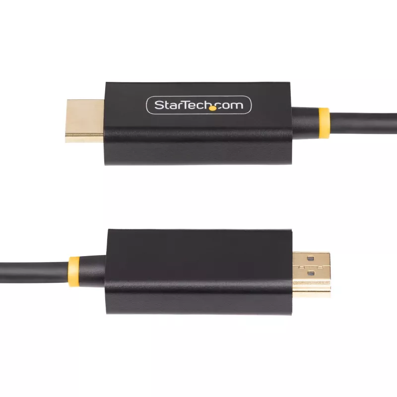 Cabo adaptador DisplayPort para HDMI de 1m StarTech.com, 4K 60Hz com HDR, DP para HDMI 2.0b, conversor de vídeo ativo, DisplayPort de desktop para monitor HDMI