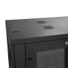 Armário de rack de servidor 4 postes 18U StarTech.com, armário de rack de 19 polegadas bloqueável para equipamento de computador / AV / IT, rack de rede de escritório / casa com rodas e calhas de montagem ajustáveis