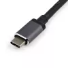 Adaptador multiporta USB-C StarTech.com – dock de viagem mini USB-C com HDMI 4K ou VGA 1080p – hub 3x USB 3.0, SD, GbE, áudio, 100W PD Pass-Through – docking station portátil para portátil/tablet