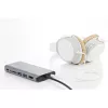 Adaptador multiporta USB-C StarTech.com – dock de viagem mini USB-C com HDMI 4K ou VGA 1080p – hub 3x USB 3.0, SD, GbE, áudio, 100W PD Pass-Through – docking station portátil para portátil/tablet