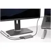 Adaptador multiporta USB-C StarTech.com – dock de viagem mini USB-C com HDMI 4K ou VGA 1080p – hub 3x USB 3.0, SD, GbE, áudio, 100W PD Pass-Through – docking station portátil para portátil/tablet