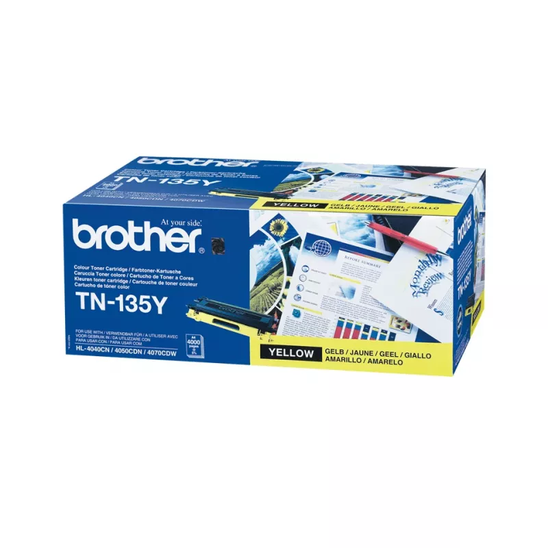 Toner Brother TN-135Y 1500 páginas amarelo