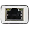 StarTech.com Adaptador de rede USB-C para Gigabit – prateado, com fios, USB, Ethernet, 5000 Mbit/s, prateado