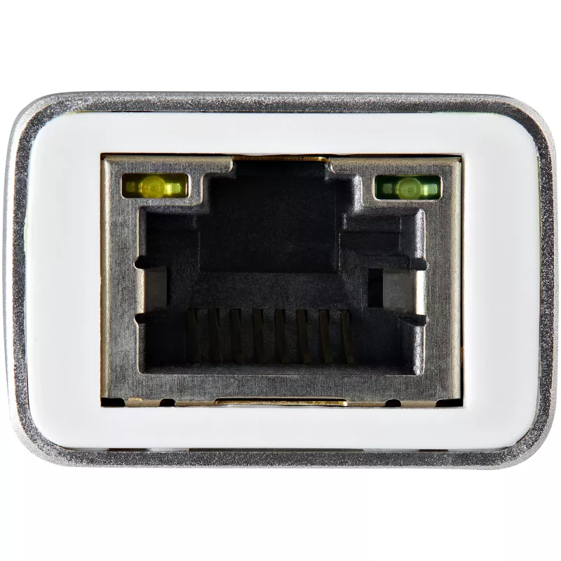 StarTech.com Adaptador de rede USB-C para Gigabit – prateado, com fios, USB, Ethernet, 5000 Mbit/s, prateado