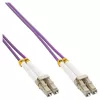 Cabo de fibra ótica duplex LC/LC InLine 88549P 10m OM4 50/125µm