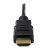 StarTech.com HDADMM50CM cabo High Speed HDMI para Micro HDMI com Ethernet, M/M, 0,5 m, 34 AWG, conectores banhados a ouro, preto