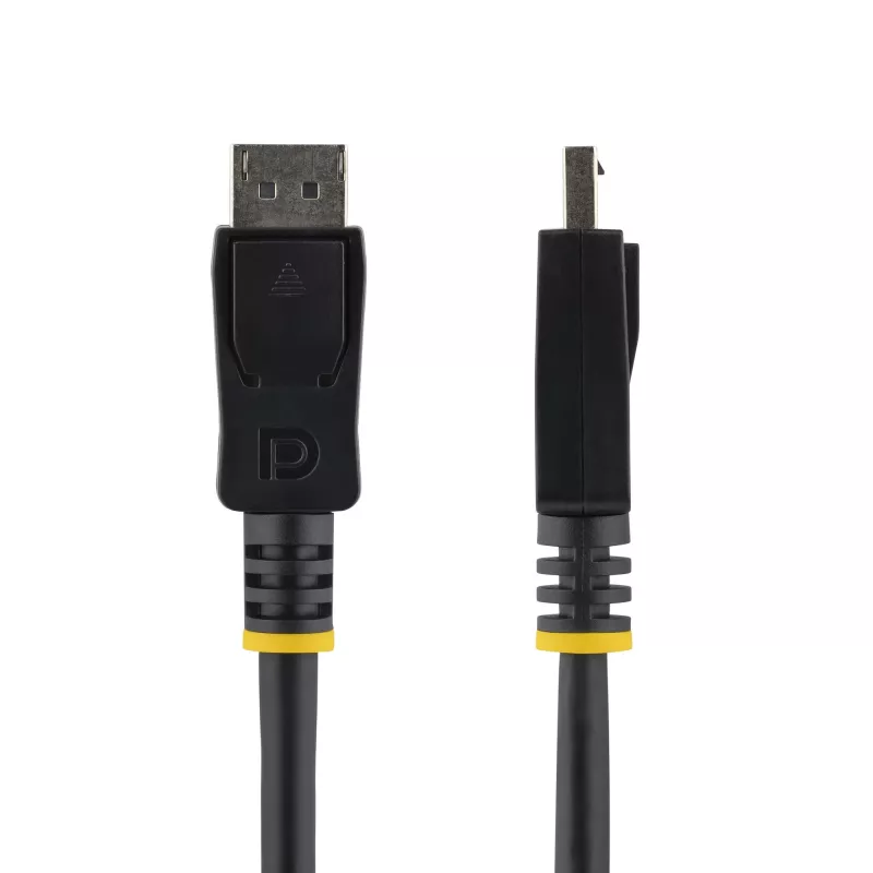 StarTech.com Cabo DisplayPort 1.2 de 3m – cabo DisplayPort 4K x 2K Ultra HD certificado VESA – cabo DP para DP para monitor – cabo de vídeo/display DP – fichas DP com encaixe