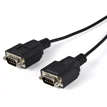 StarTech.com Cabo adaptador FTDI USB para série RS232 de 1,8 m com 2 portas e COM Retention, adaptador USB para RS232 - TAA