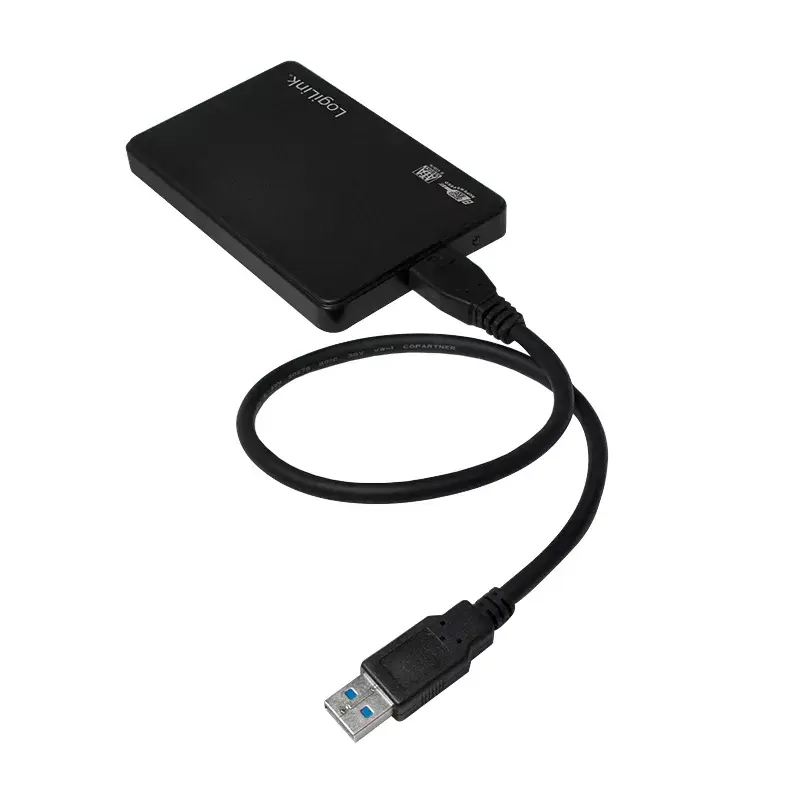 Caixa para disco rígido LogiLink UA0256 preto 2,5 polegadas