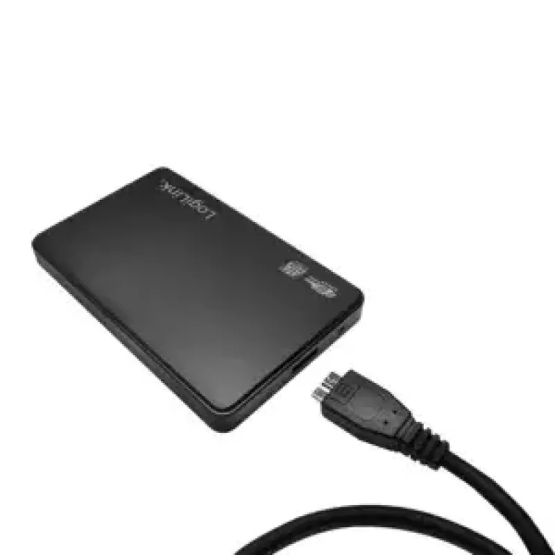 Caixa para disco rígido LogiLink UA0256 preto 2,5 polegadas