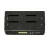 StarTech.com Dock duplicador de discos rígidos SATA autónomo 1:3 USB 3.0 eSATA de 4 baías