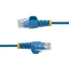 Cabo CAT6 StarTech.com 1 m – fino – fichas RJ45 snagless – azul