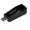 Adaptador de rede USB 3.0 para Gigabit Ethernet NIC StarTech.com – 10/100/1000 Mbit/s