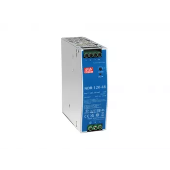 Fonte de alimentação industrial LevelOne 48V DC, 120 W, calha DIN, -20 ~ +70 °C