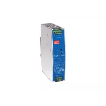 Fonte de alimentação industrial LevelOne 48V DC, 75W, calha DIN, -20 ~ +70 ℃
