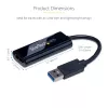 Adaptador USB 3.0 para HDMI StarTech.com, conversor USB para monitor HDMI para Windows, 1080P (sem suporte para macOS/ChromeOS/Linux) – TAA