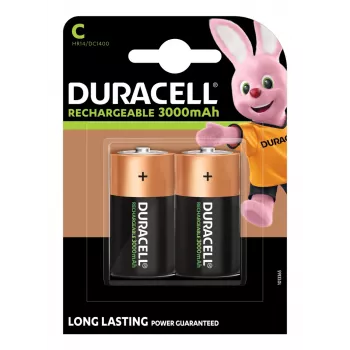 Pilha recarregável Duracell Ultra C níquel-metal hidreto (NiMH)